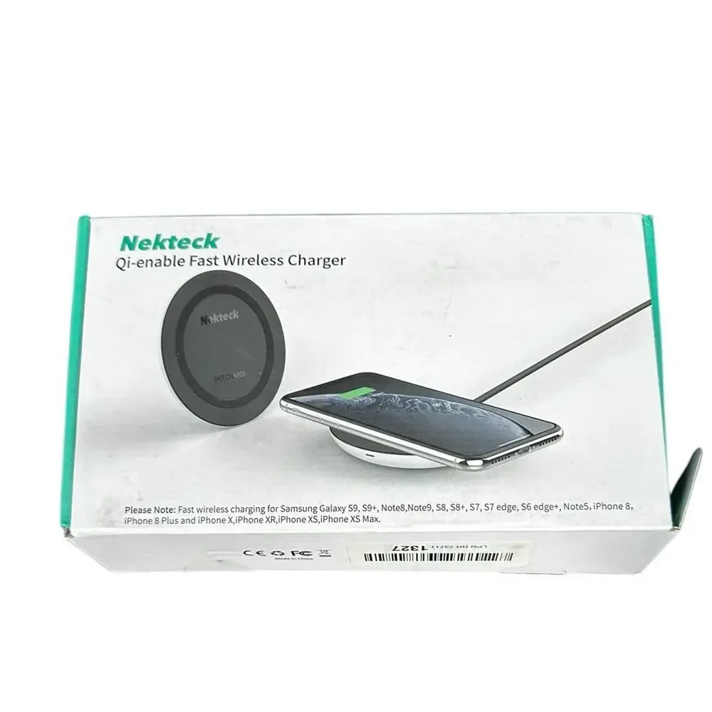 NECKTECK WIRELESS CHARGER FAST WIRELESS CHARGING PAD